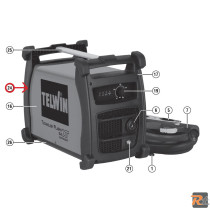RETRO BUMPERS RICAMBIO PER TECHNOLOGY PLASMA 54 XT KOMPRESSOR - TELWIN 323110 - TELWIN