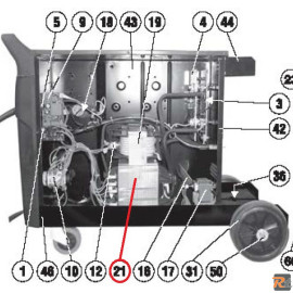 KIT TRASFORMATORE TELWIN 990814 - TELWIN