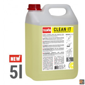 Liquido Clean It (Giallo) - 5LT - per Cleantech 200 TELWIN 804296 - TELWIN