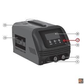 KIT ASS. PANNELLO + SCHEDA PER DIGITAL CAR SPOTTER 5500- cod. 981563 TELWIN - TELWIN