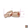 921BA/25 - SNODO CON ATTACCHI QUADRI MASCHIO E FEMMINA 1/2" BETA UTENSILI 009210845