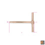 951BA 4 CHIAVI A T ESAG MASCHIO ANTISCINT. BA 4 BETA UTENSILI 009510904