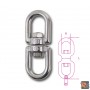 GIRELLI 2 OCCHI INOX 5 Misure - 4 BETA UTENSILI 082720204