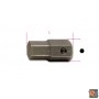 727/ES22 - INSERTI MACCHINA MASCHIO ESAGONALE, ATTACO 22 MM-19 BETA UTENSILI 007270219