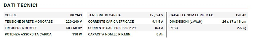 807943 scheda tecnica